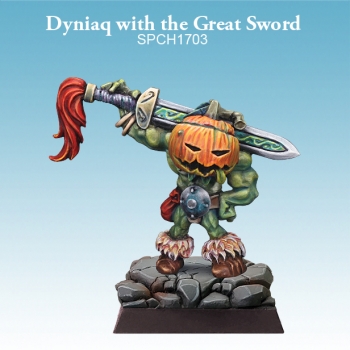 Dyniaq with the Great Sword