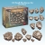 110 Small Flat Stones Set