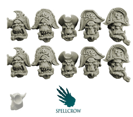 Orcs Freebooters Hands with Guns Spellcrow