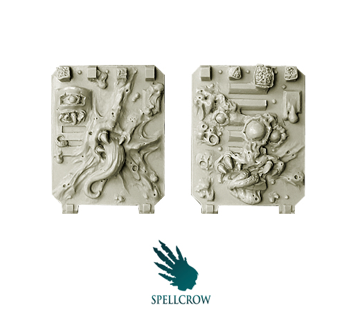 SPELLCROW Gothic Doors for Heavy Vehicles BITS 28mm COMPATIBLE TANK VEHICLE PDT 