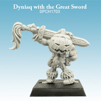 Dyniaq with the Great Sword