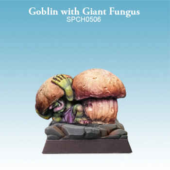 Goblin with Giant Fungus