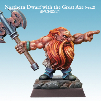 Northern Dwarf with the Great Axe (ver. 2)