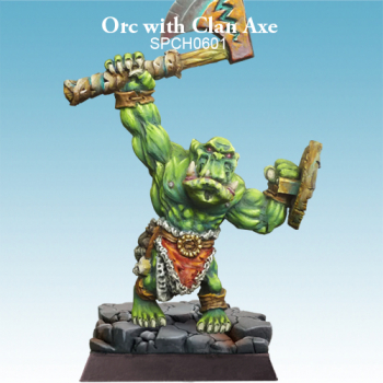 Orc with Clan Axe