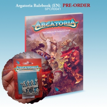 PRE-ORDER: Argatoria Wargame Rulebook (EN) + FREE Barbarians