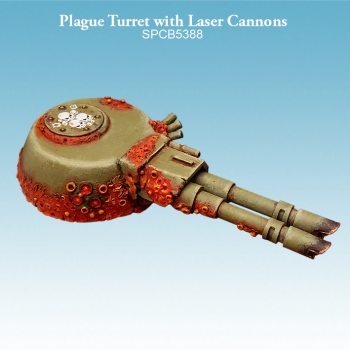 Plague Turret with Laser Cannons
