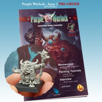 PRE-ORDER: Purple Warlock  Issue 1 – Miniature Hobby Magazine