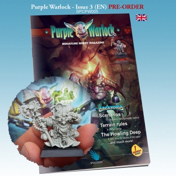 PRE-ORDER: Purple Warlock Issue 3 – Miniature Hobby Magazine