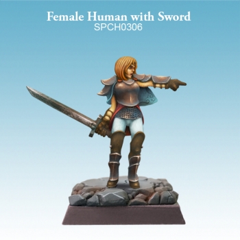 Female Human with Sword