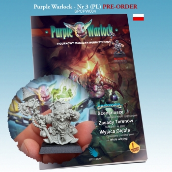 PRE-ORDER: Purple Warlock Numer 3 – Figurkowy Magazyn Hobbystyczny