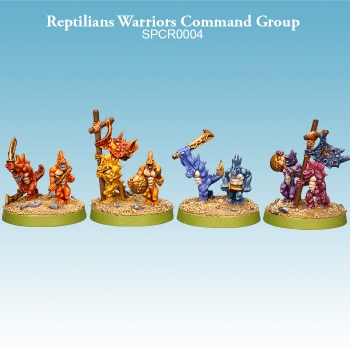 Reptilians Warriors Command Group
