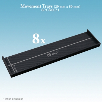 Movement Trays (20 mm x 80 mm)