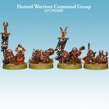 Horned Warriors Command Group