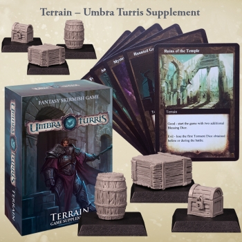 Umbra Turris 3rd Edition Rulebook (EN) + Magic, Quest, Terrain Supplements